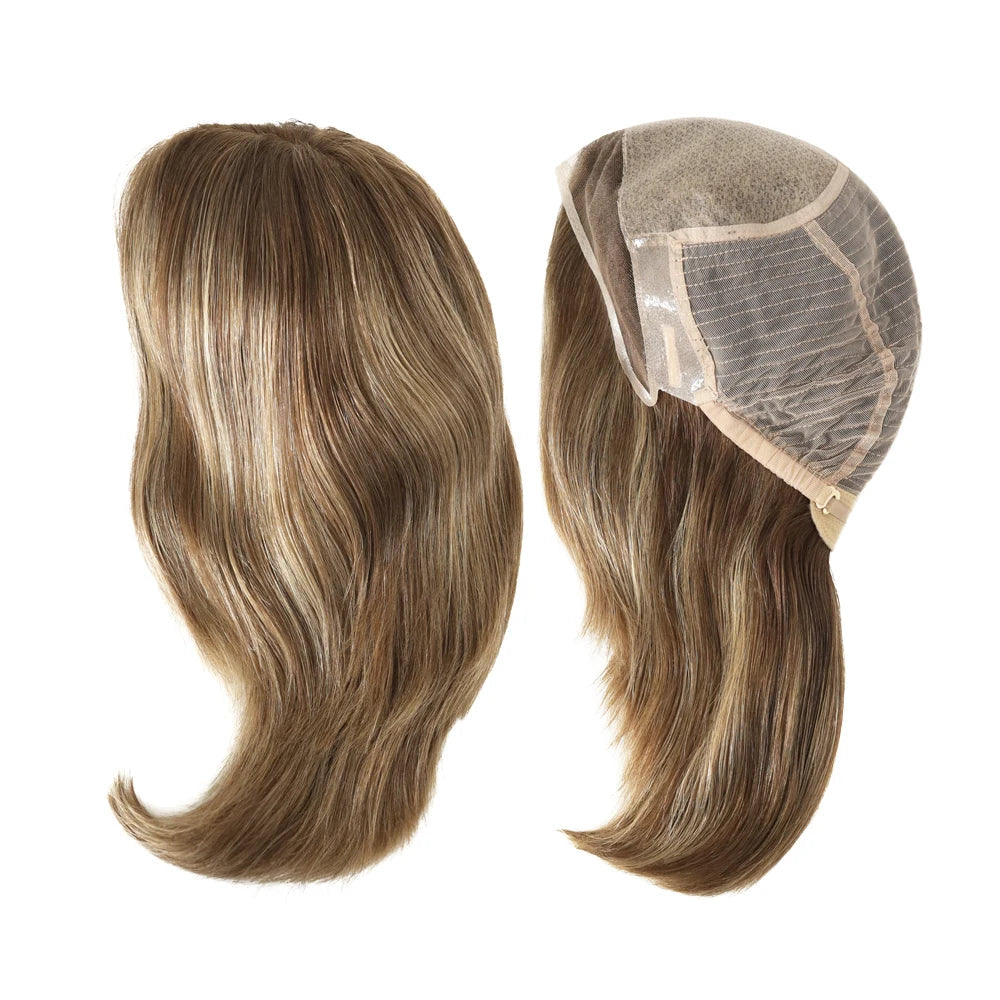 100% European Virgin Hair Wig Silky Straight Short Human Hair French Lace Front Wigs