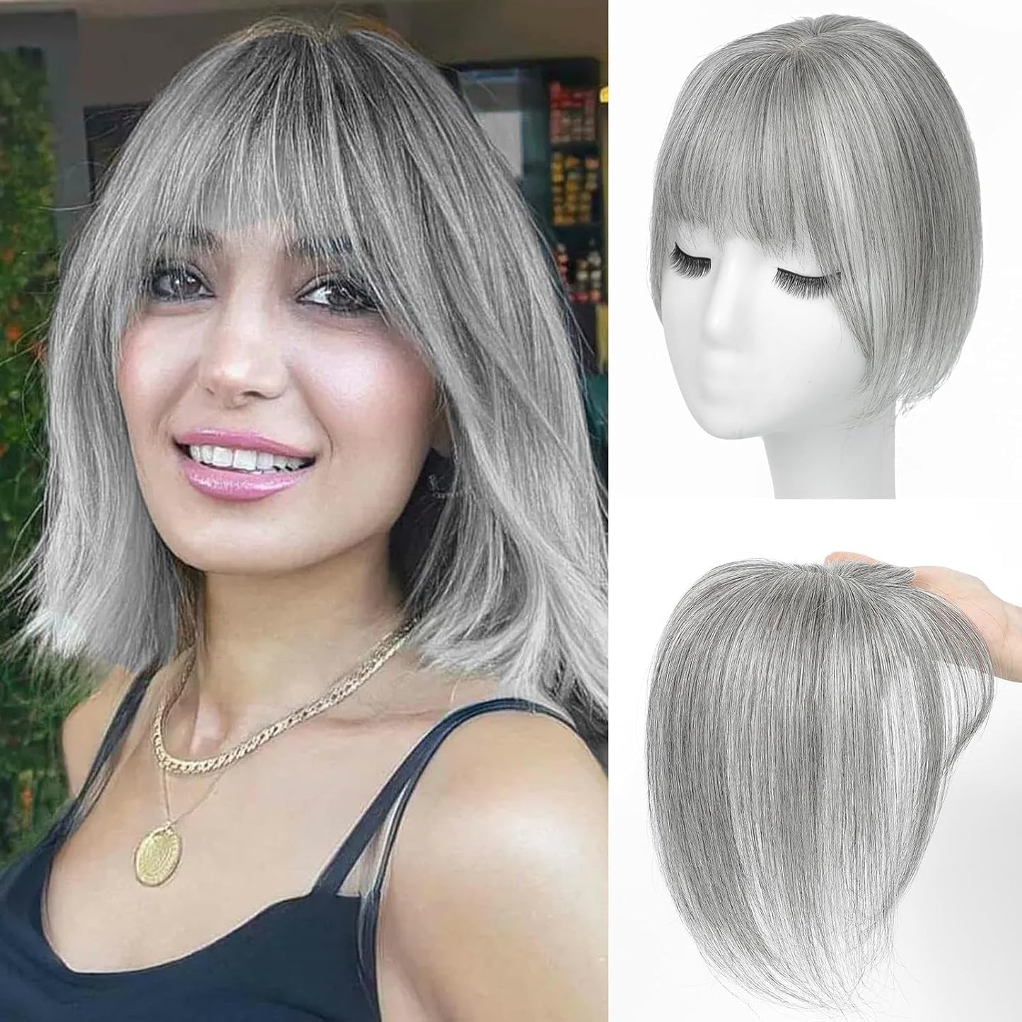 Best Small Base Short Pixie Cut Remy Human Hairpieces With Bngs for Thinning Hair