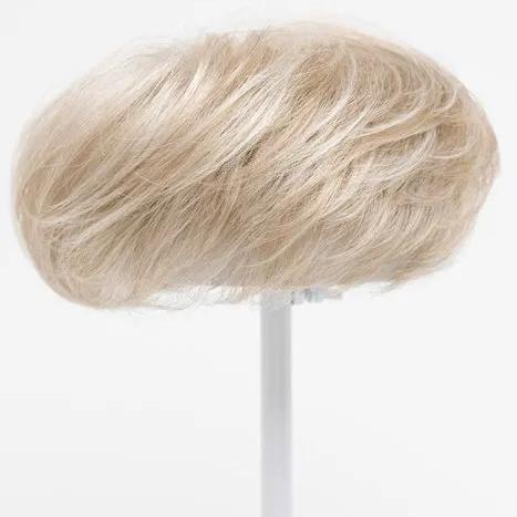 Short Pixie Cut Human Hair Topper with Bangs for Women