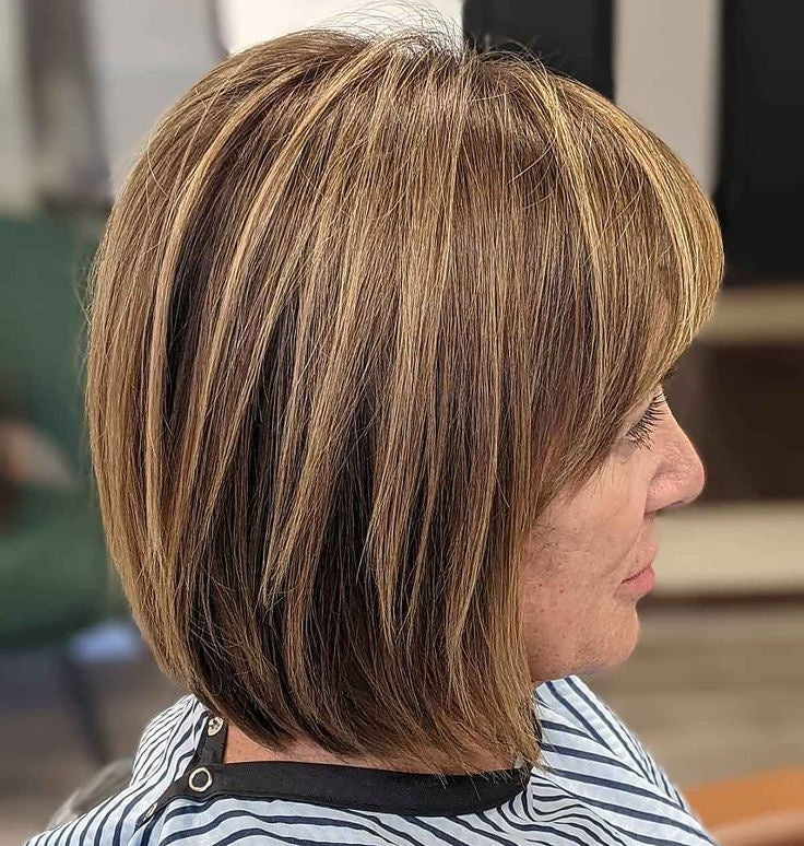 Silk Base Straight Hair Topper With Bangs For Thinning Hair