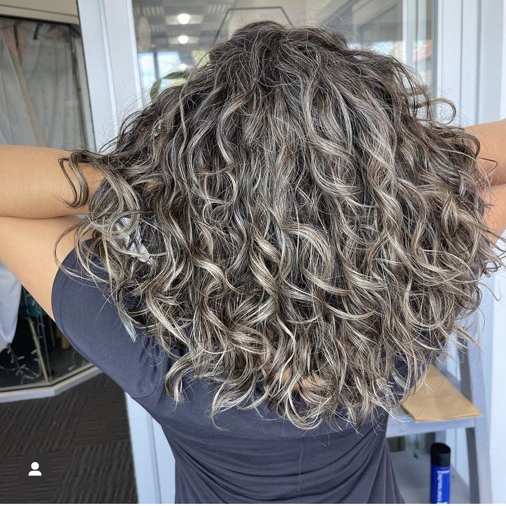 Short Fluffy Curly Clip in Hair Topper for Women