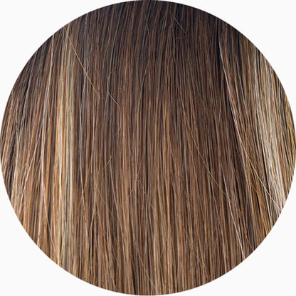 Straight Natural Hair Topper with Bangs For Women High quality Hairstyle clips in own hair blends perfectly