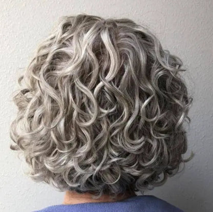 2025 New Curly Hair Toppers for Women with Thinning Hair-Cover Grays, Boost Volume - VIVACROWN