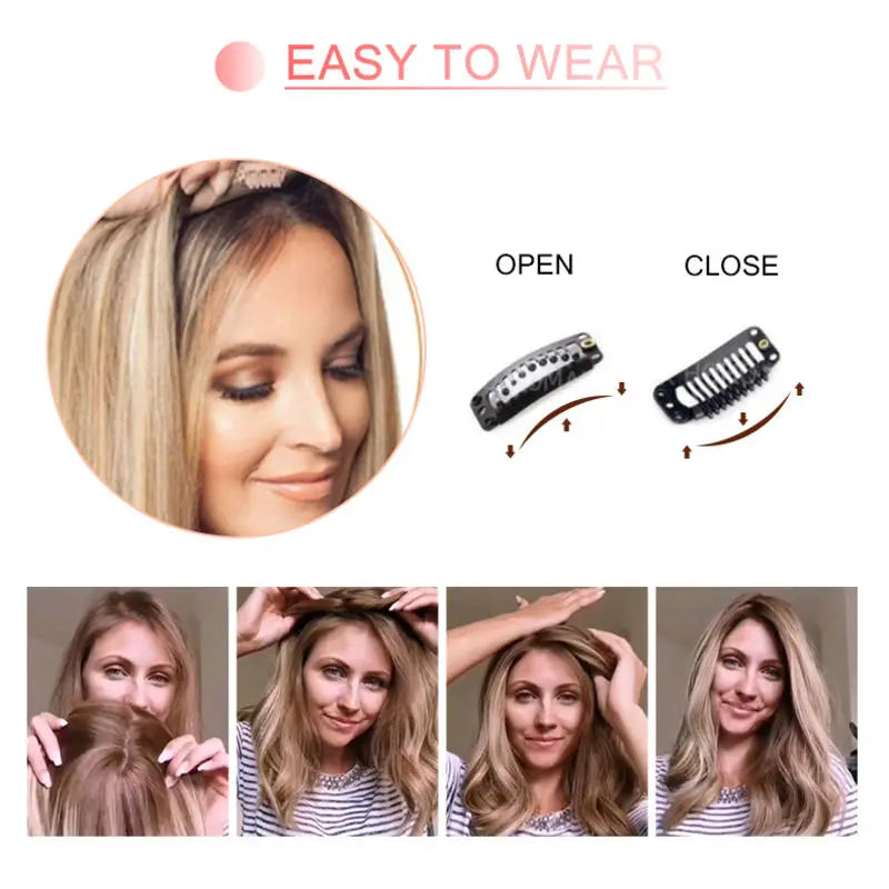 Premium Wavy Hair Topper for Women-Instant Confidence Boost！ - VIVACROWN