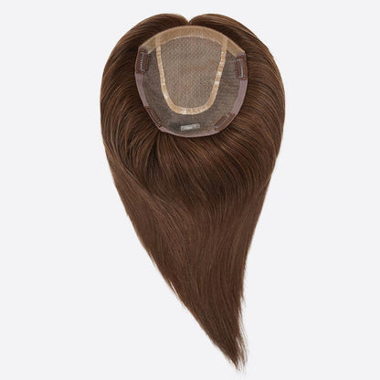 Natural Hair Topper – Seamless Crown Coverage for Thinning Hair & Instant Volume Booster