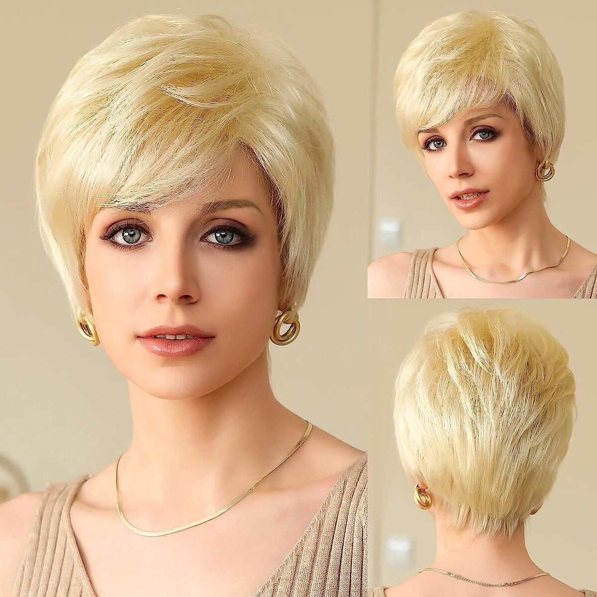 Pretty Short Pixie Wigs Women's Short Wigs
