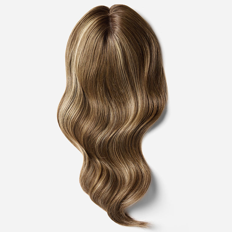 Premium Human Hair Breathable Mono Scalp Base Hair Toppers for Women
