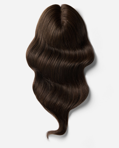 Premium Human Hair Breathable Mono Scalp Base Hair Toppers for Women