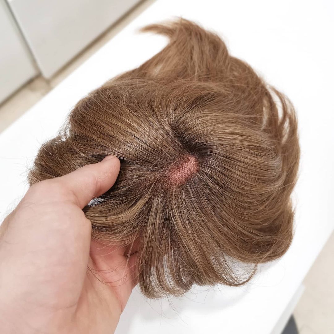 Straight Natural Hair Topper with Bangs For Women High quality Hairstyle clips in own hair blends perfectly