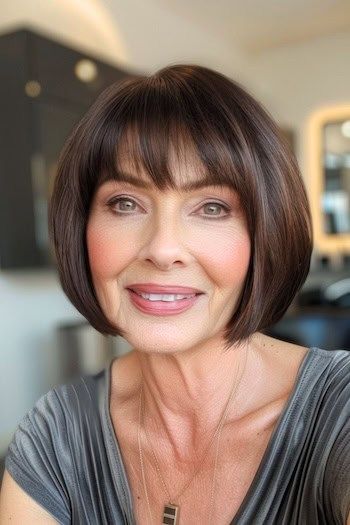 2025 New Straight Hair Topper With Bangs-Instant Volume in Seconds