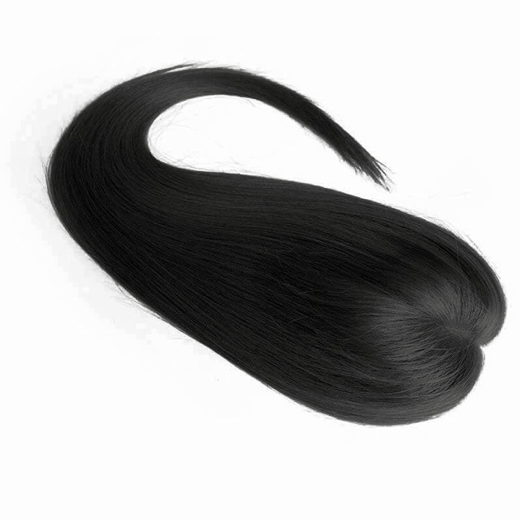 130% Density Breathable Silk Top European Hair Toppers Hairpieces
