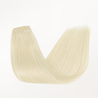 100% Human Hair Halo Extensions - Dimensional Natural Blonde