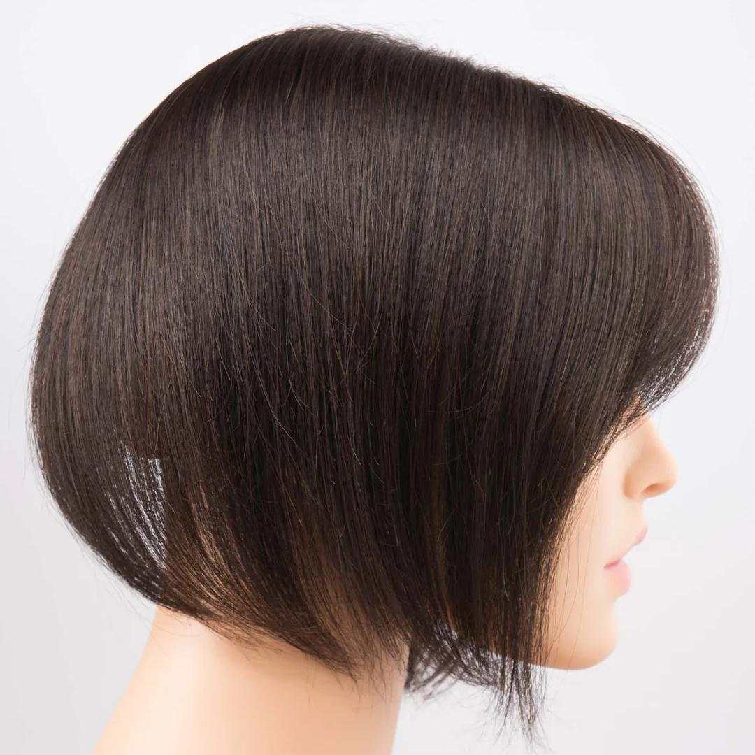 14*16CM Short Natural Hair Topper for Women Cover and Add Hair Volume for Thinning Hair