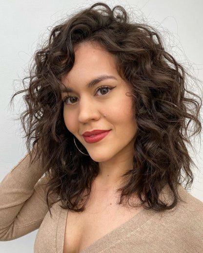 High&Quality Curly Hair Toppers for Women with Thinning Hair ,Change your hairstyle in a minute