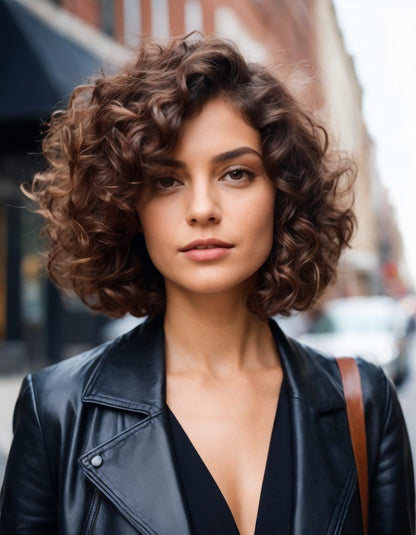 Natural Looking Wavy Curly Hair Topper for Women, Regain Confident In Seconds