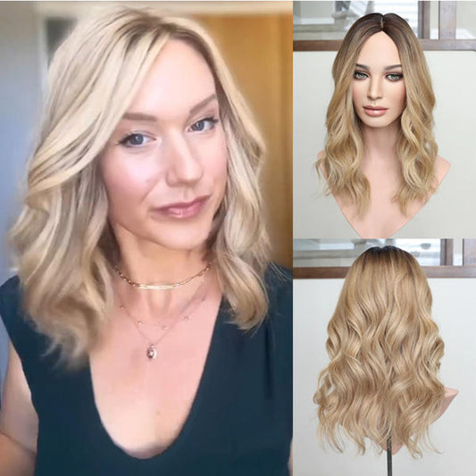Natural Wavy Hair Topper Perfect for thinning hair Transform Your Look in Just 1 Minute