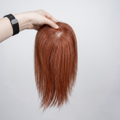 4" x 5" Virgin Remy Human Hair Topper – Silk Base Premium Volume Booster
