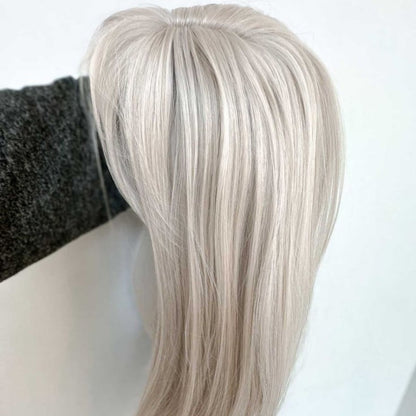 The most popular style of 2025 Younger Hair Topper with Bangs