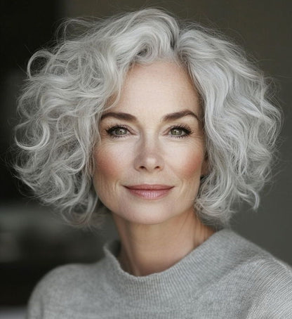 Breathable Curly Hair Topper - Summer Women's Fashion