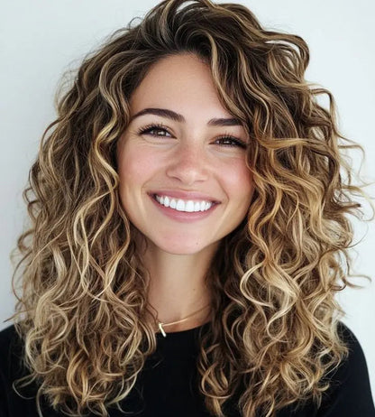 2025 New Curly Hair Toppers for Women with Thinning Hair-Cover Grays, Boost Volume - VIVACROWN