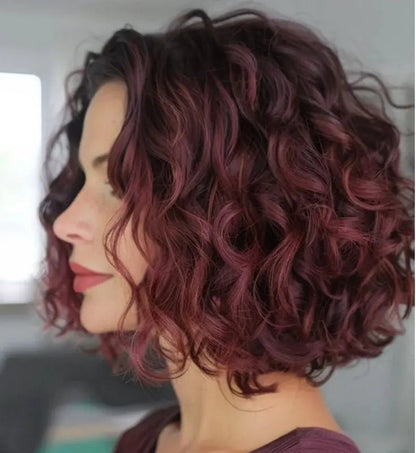 2025 New Curly Hair Toppers for Women with Thinning Hair-Cover Grays, Boost Volume - VIVACROWN