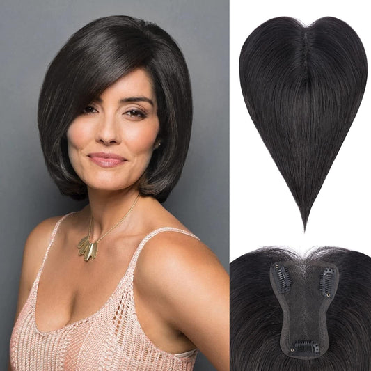 🔥HOT SALE🔥 Natural Straight Hair Topper for Women