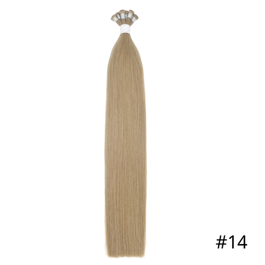 100% Human Hair Extensions Invisible Genius Weft (#30)