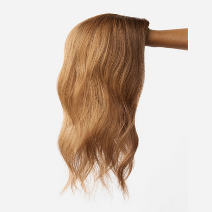 3*6 inches Straight Hair Toppers With Root 100% Remy Human Hair Topper With Bangs