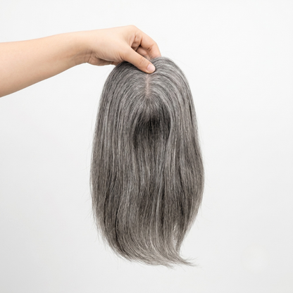 4" x 5" Virgin Remy Human Hair Topper – Silk Base Premium Volume Booster