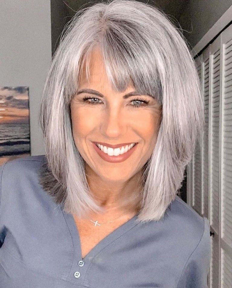 130% Natural Density Clip-In Hair Topper with Bangs