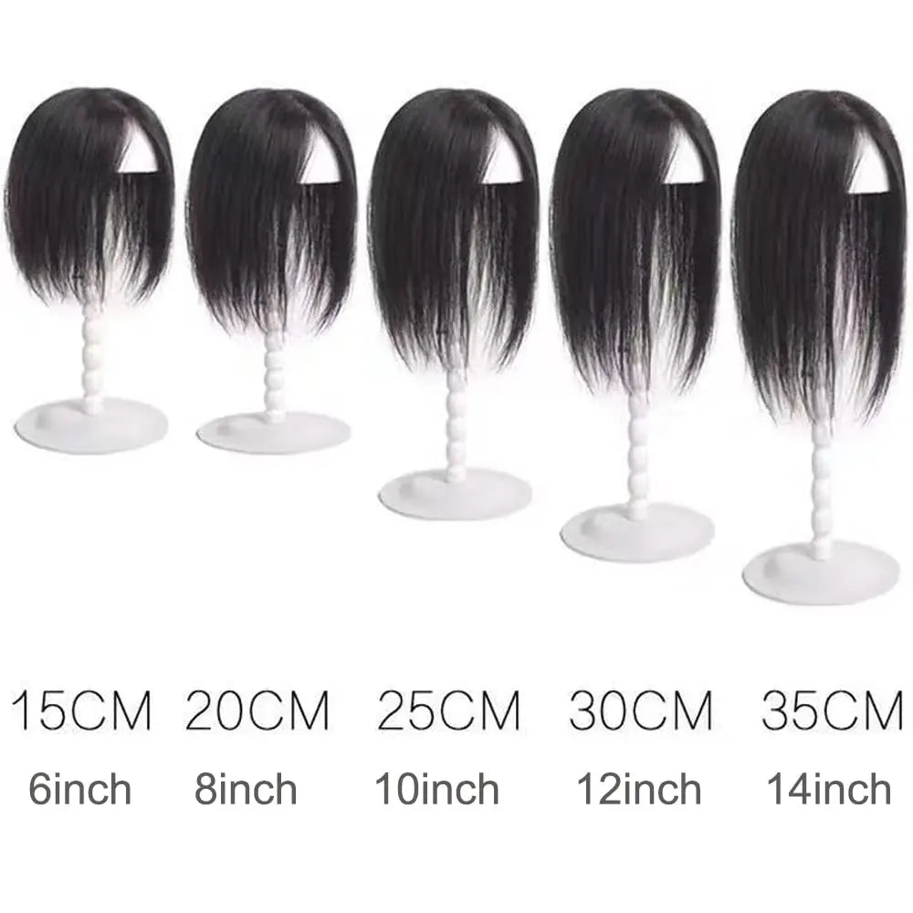 16*18CM Short Natural Hair Topper for Women Cover and Add Hair Volume for Thinning Hair - VIVACROWN