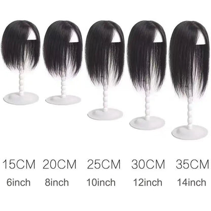 16*18CM Short Natural Hair Topper for Women Cover and Add Hair Volume for Thinning Hair - VIVACROWN