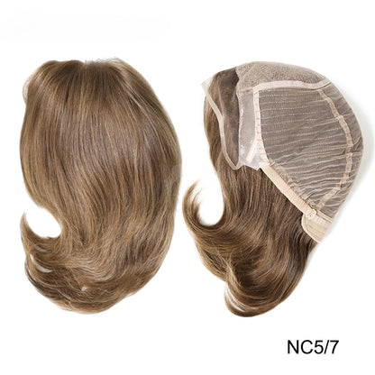 100% European Virgin Hair Wig Silky Straight Short Human Hair French Lace Front Wigs
