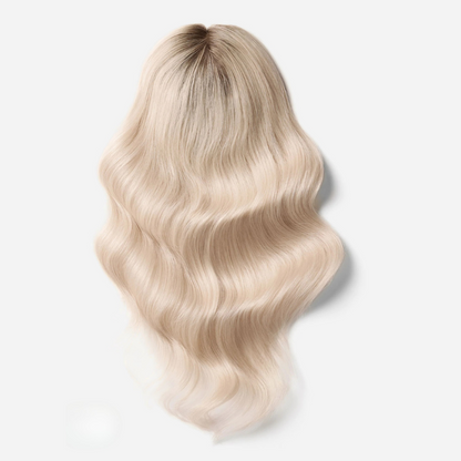 3*6 inches Straight Hair Toppers With Root 100% Remy Human Hair Topper With Bangs