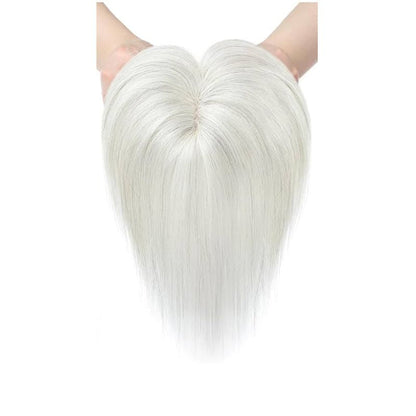 9*9cm Base Full Hand tied Mono Base 100% Virgin Remy Hair Topper