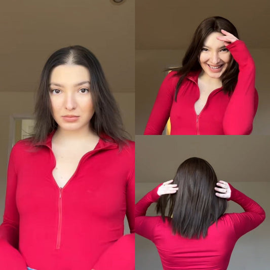 2025 Hot Sale Straight Hair Topper for Women