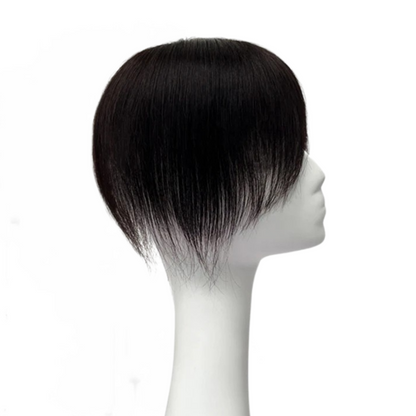 9*9cm Base Silver Full Hand tied Mono Base 100% Virgin Remy Hair Topper