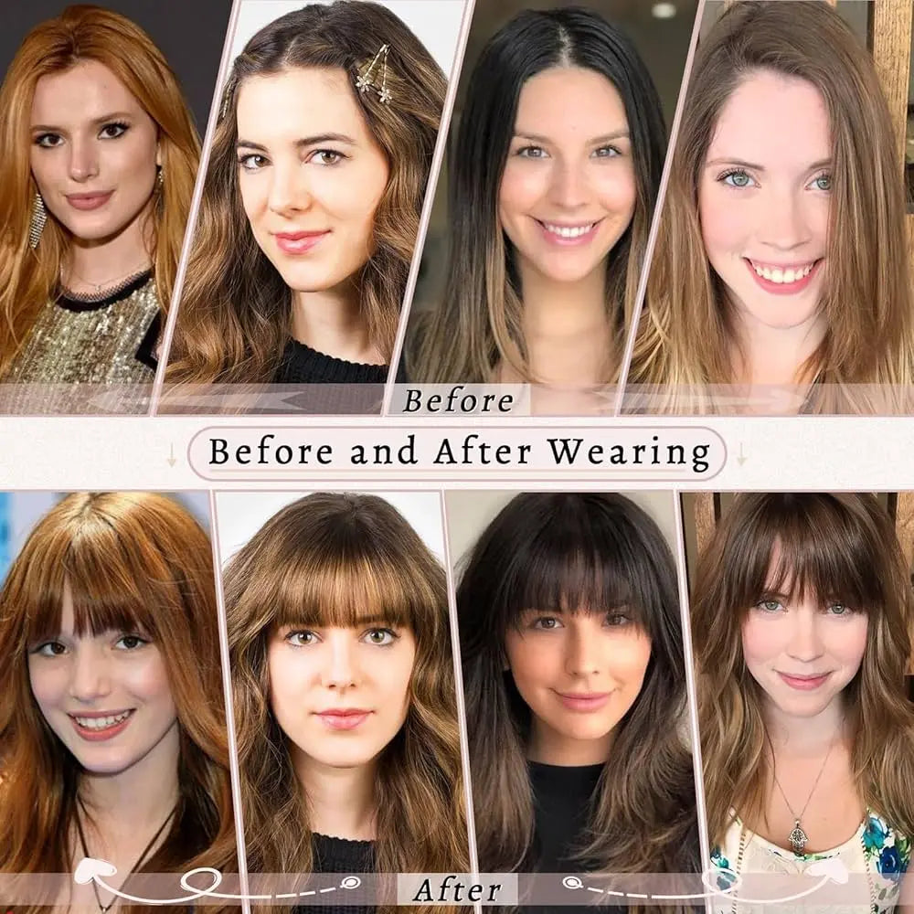 Fashion Straight Hair Topper With Bangs For Thinning Hair - VIVACROWN