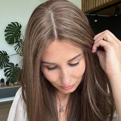 Instant Crown Volume Invisible Hair Topper – Seamless Coverage for Thinning Hair