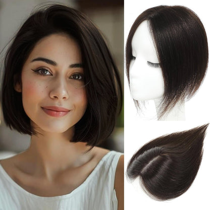 Instant Crown Volume Invisible Hair Topper – Seamless Coverage for Thinning Hair