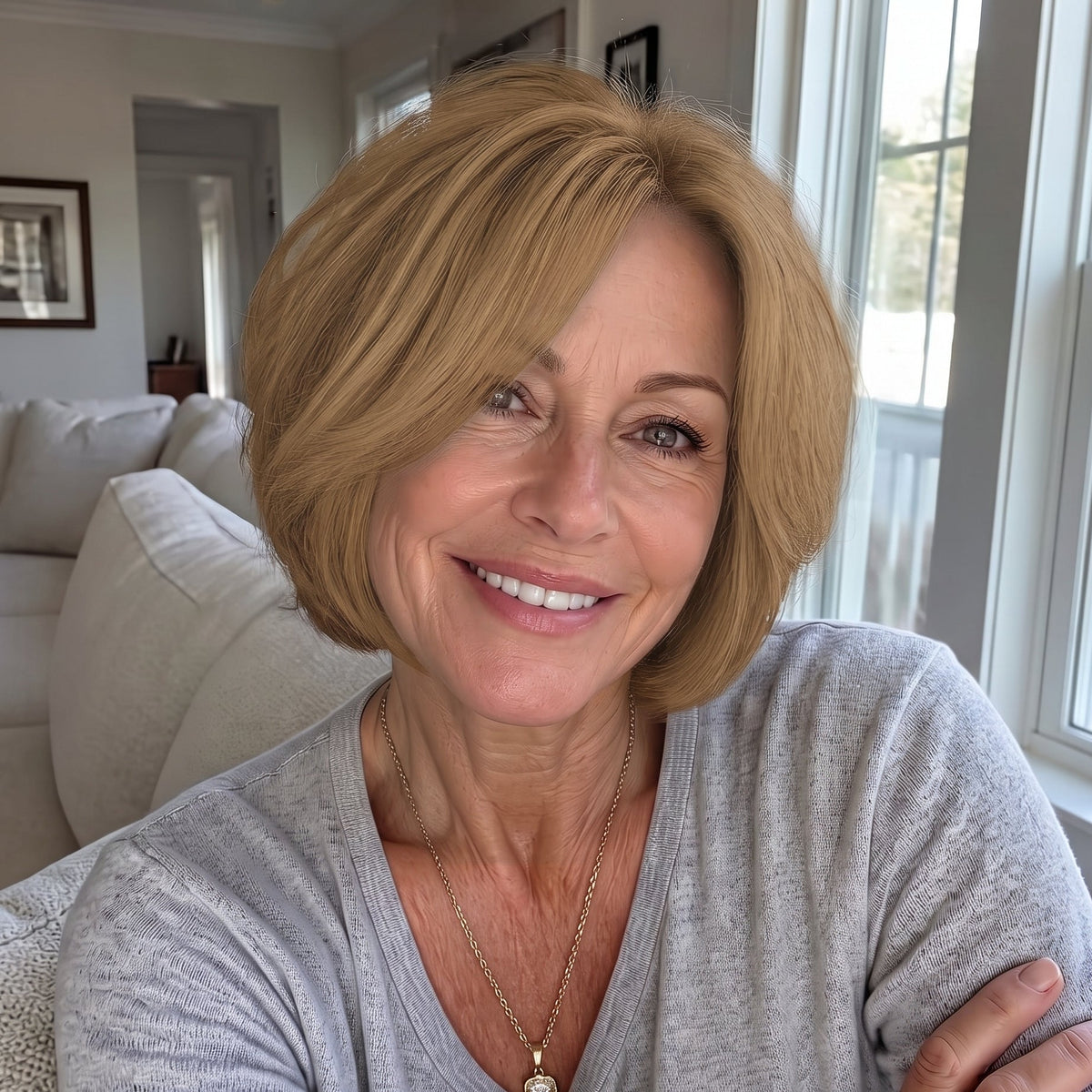 Seamless Clip-In Crown Hair Topper for Thinning Hair