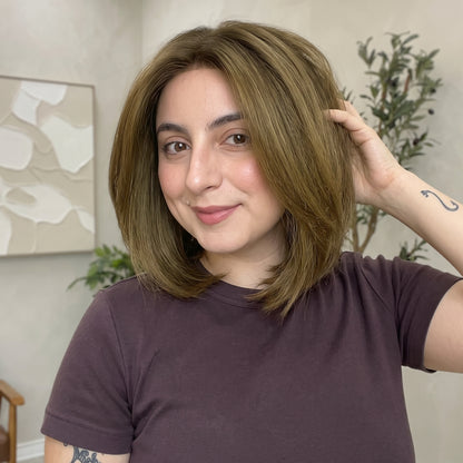 Seamless Clip-In Crown Hair Topper for Thinning Hair