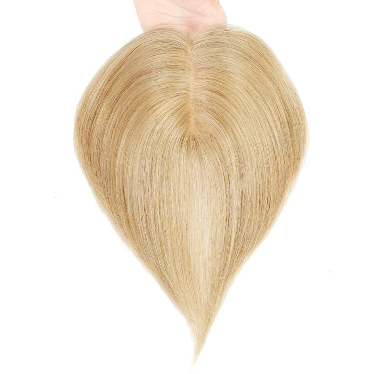 7*10cm Grey Natural Hair Topper for Women Cover and Add Hair Volume for Thinning Hair