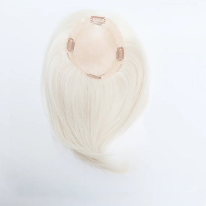 9*9cm Base Full Hand tied Mono Base 100% Virgin Remy Hair Topper