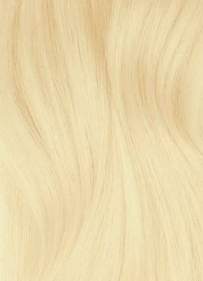 100% Human Hair Sew In Extensions Machine Weft Color #1