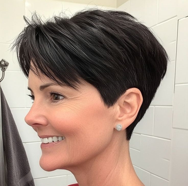 Premium Short Hair Topper for Thinning Hair – Instant Volume Boost