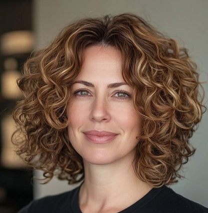 Breathable Curly Hair Topper - Summer Women's Fashion