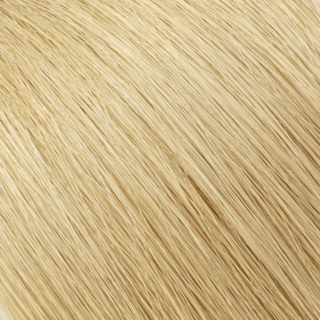 Human Hair Weft Sew In Extensions Platinum Blonde (#60)