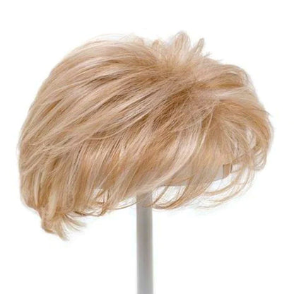 Stunning Summer Short Wiglets with a little Wavy Hair Topper for Women