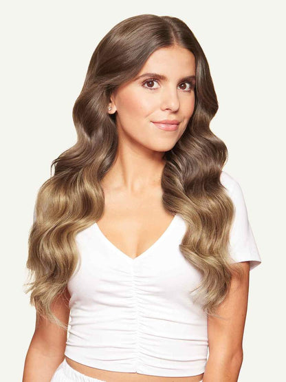 Halo Hairpiece Hidden Wire Adjustable Headband Extensions